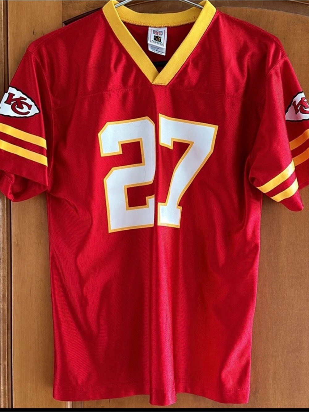 Reebok NFL Kansas City Chiefs Larry Johnson 27 Jersey Youth XL 18/20 Vintage